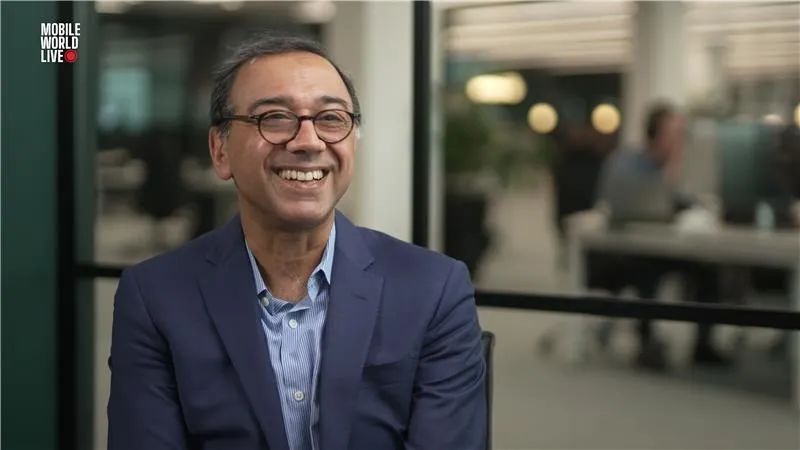图:GSMA新任会长Vivek Badrinath。图片来源:Mobile World Live。
