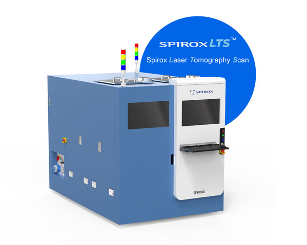 蔚华科技SP8000G运用业界首创「蔚华激光断层扫描(SpiroxLTS)」技术,以非破坏性方式精准解析激光改质成效