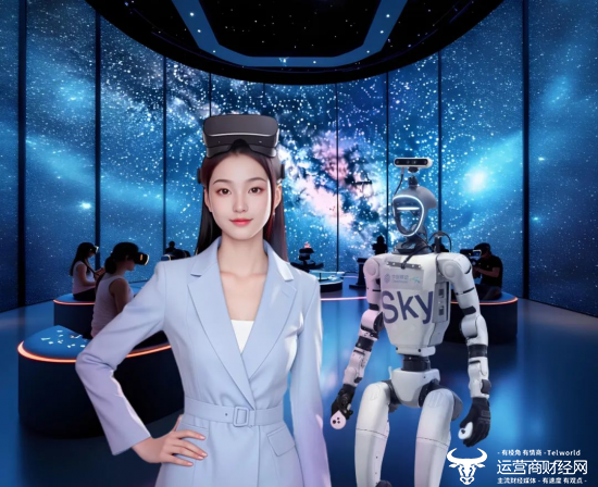 中国移动（浙江）创新研究院和浙江卫视联手打造的“萌新”主持人“蓝小天”