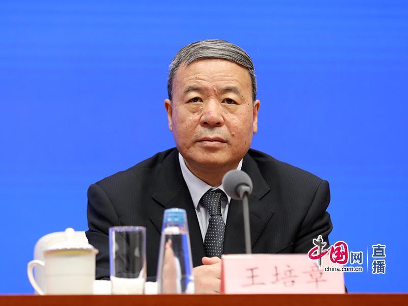 ▲国家知识产权局知识产权运用促进司司长王培章。杨楠 摄