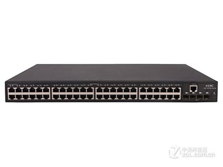 图为:H3C S5130S-52P-EI交换机
