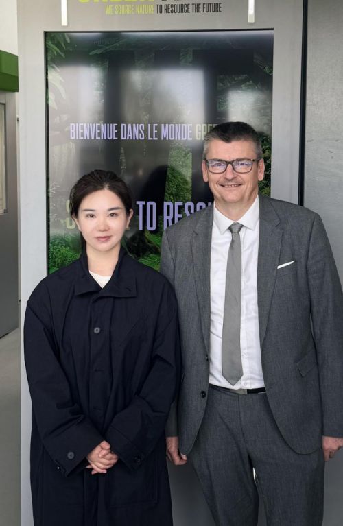 付路女士与GREENTECH集团Richard Leroux博士
