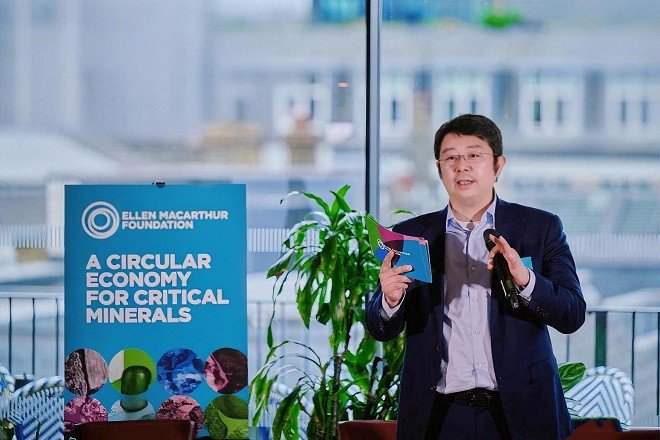 宁德时代副总经理、董事会秘书蒋理 现场发言
