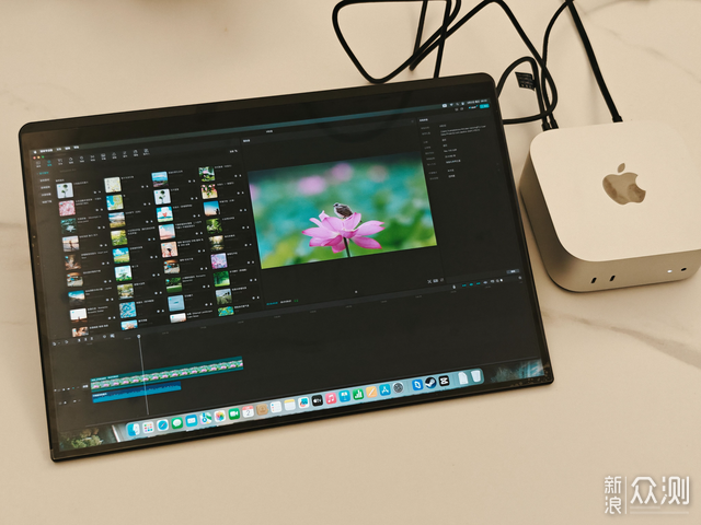 EHOMEWEI Q2便携屏重塑Mac mini M4使用体验_新浪众测