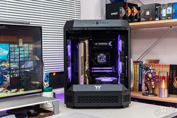 八角笼中—Tower600+B850重炮手+索泰5080装机_新浪众测