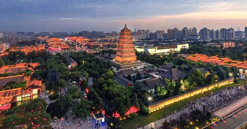 大雁塔景区；图片来源：曲江文旅