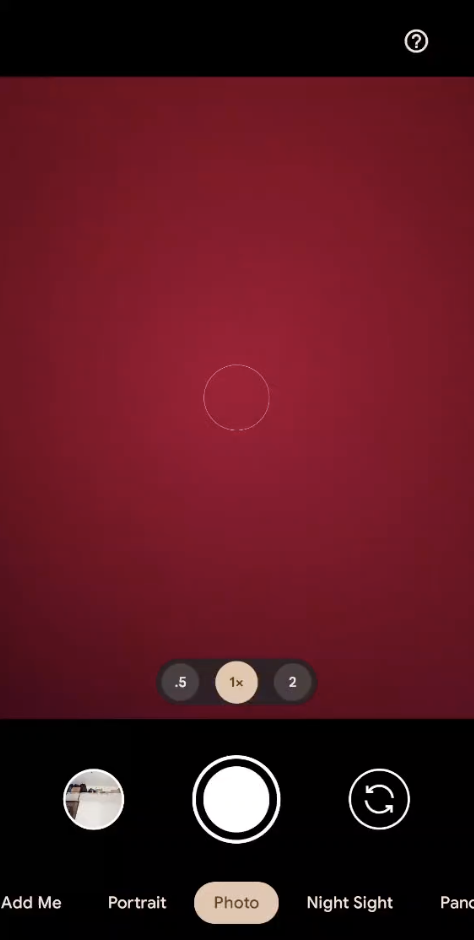 ▲ 相机主界面图,图源 Android Authority,下同