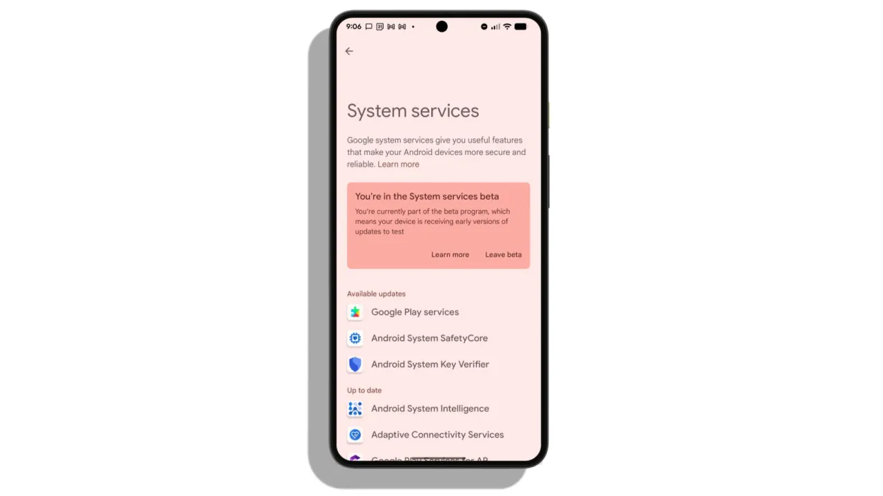 ▲ 该页面截图,图源 9To5Google,下同
