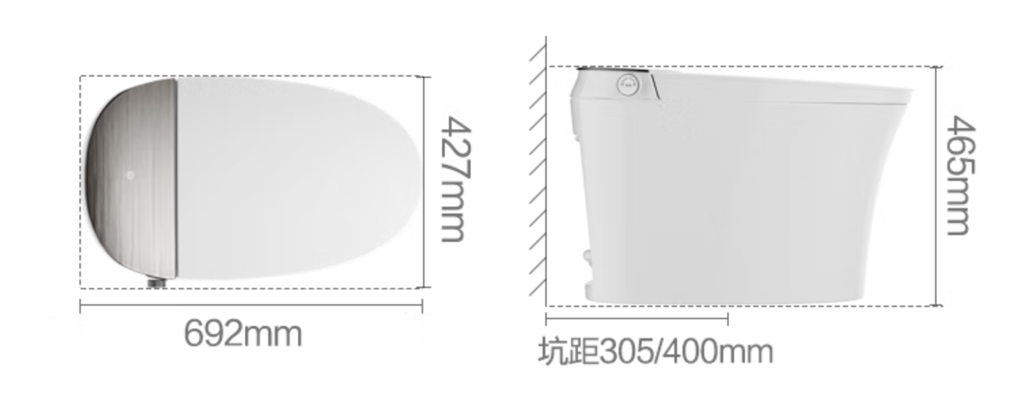 京东京东京造 黑鲸 W3.0智能马桶 脚感翻盖国补后 2193 元直达链接