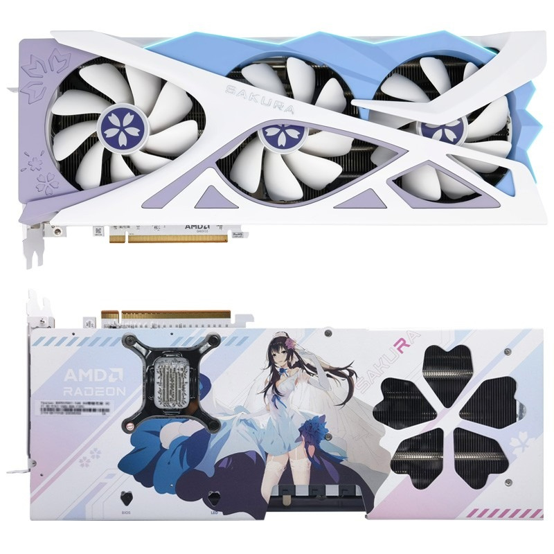 ▲ RX 9070 XT 樱瞳花嫁