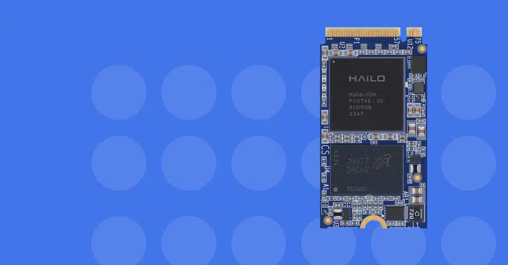▲ Hailo 官方的 Hailo-10H 加速卡