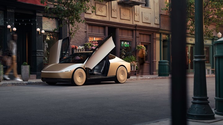 ▲特斯拉 Robotaxi Cybercab