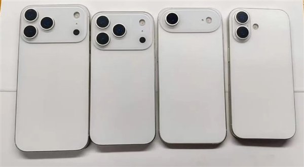(iPhone 17系列机模泄露图,来源:tom’s guide)