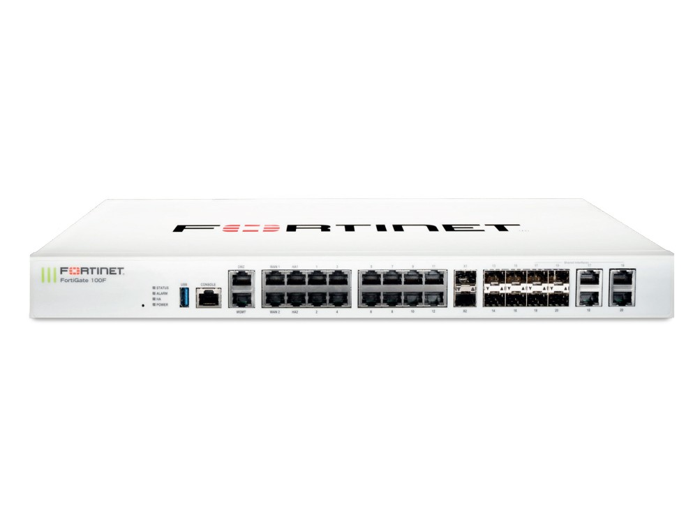 图为：FORTINET FORTIGATE 100F高清实拍图