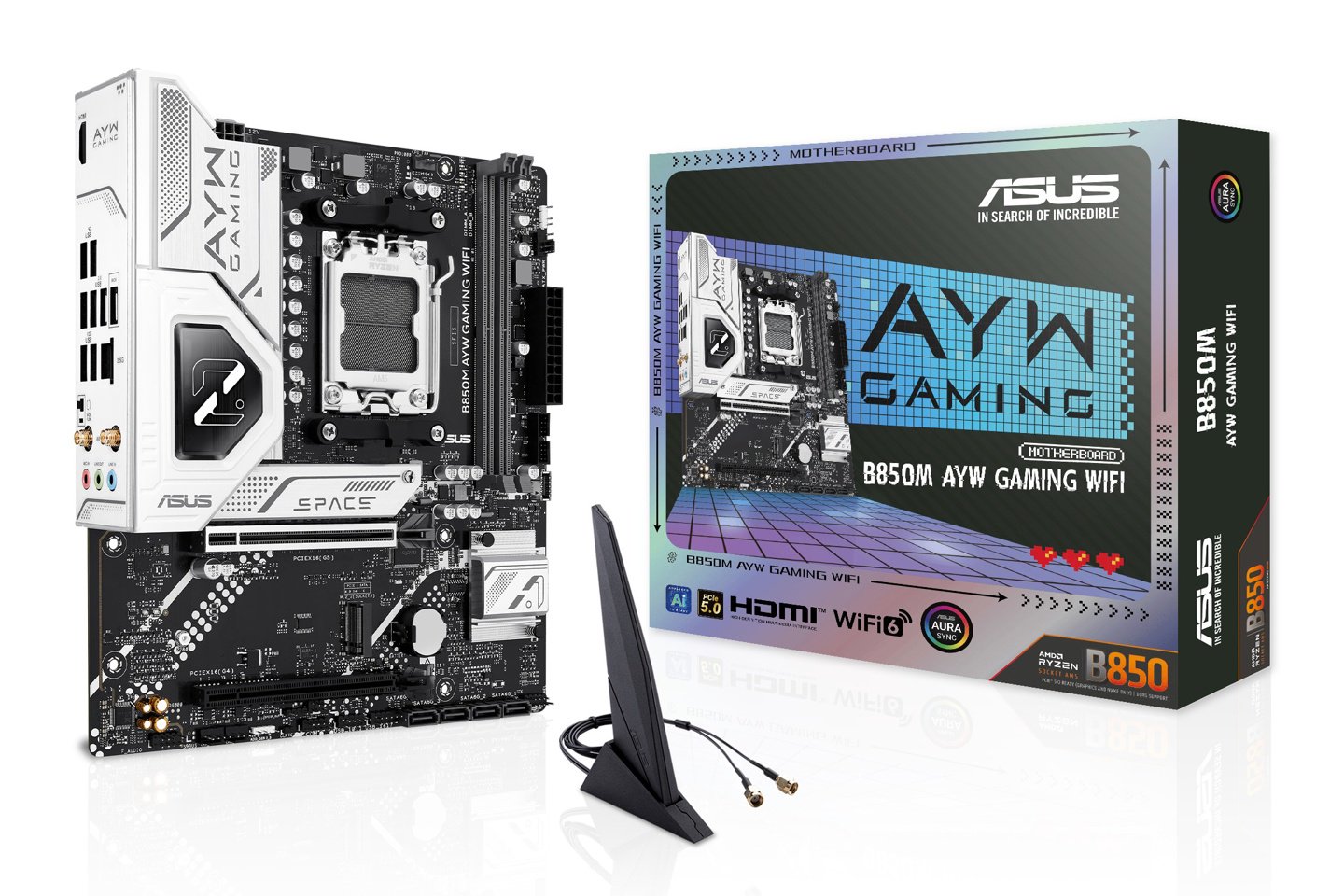 京东华硕 B850M AYW GAMING WIFI 主板999 元直达链接